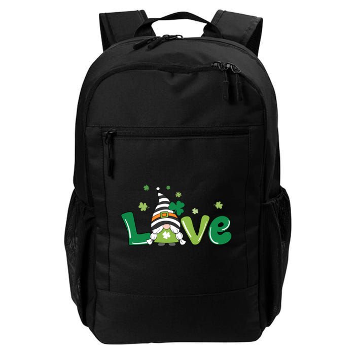 Love Gnome Teacher Squad St. Patrick's Day Daily Commute Backpack