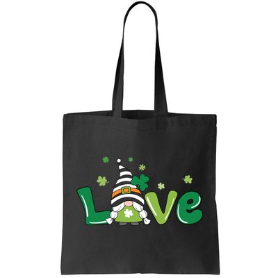 Love Gnome Teacher Squad St. Patrick's Day Tote Bag