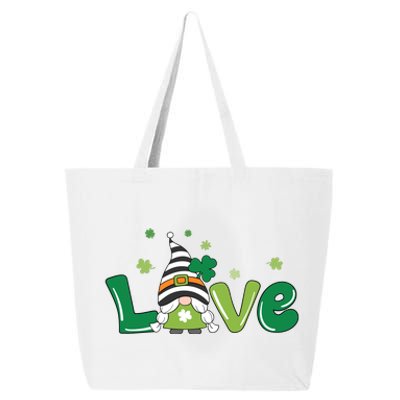 Love Gnome Teacher Squad St. Patrick's Day 25L Jumbo Tote