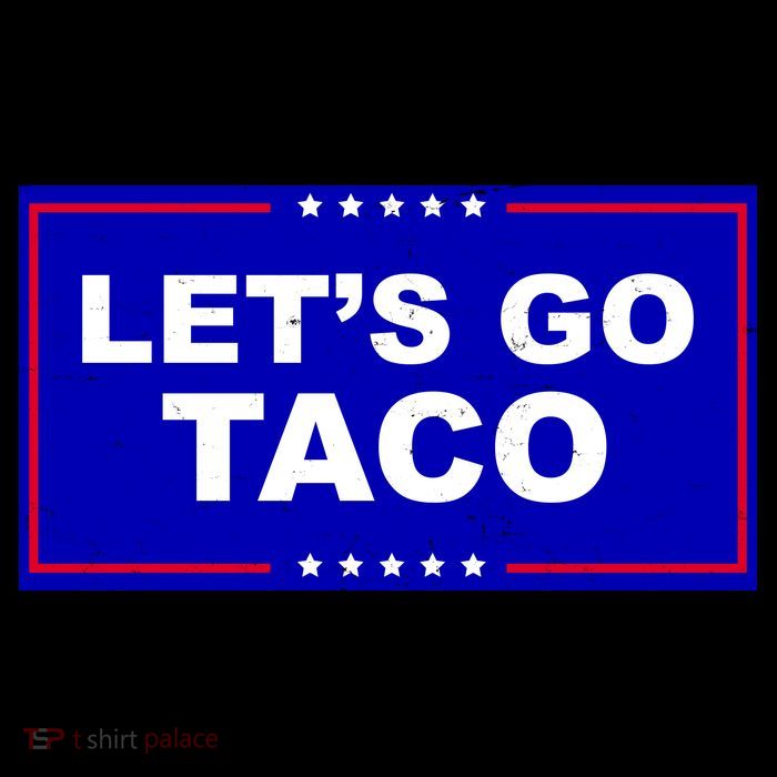 Let's Go Taco Trump Distressed Impact Tech Backpack