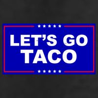 Let's Go Taco Trump Distressed Adult Drive Performance Visor