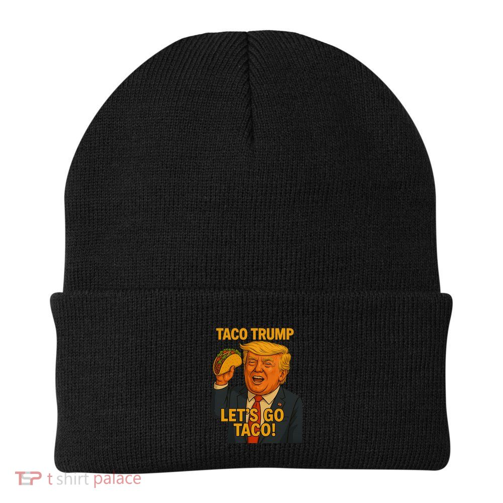 Lets Go Taco Trump Beanie