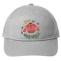 Lets Get Ugly Funny Christmas 7-Panel Snapback Hat