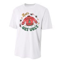 Lets Get Ugly Funny Christmas Performance Sprint T-Shirt