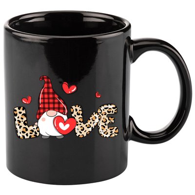 Love Gnome Valentines Day 11oz C Handle Ceramic Mug