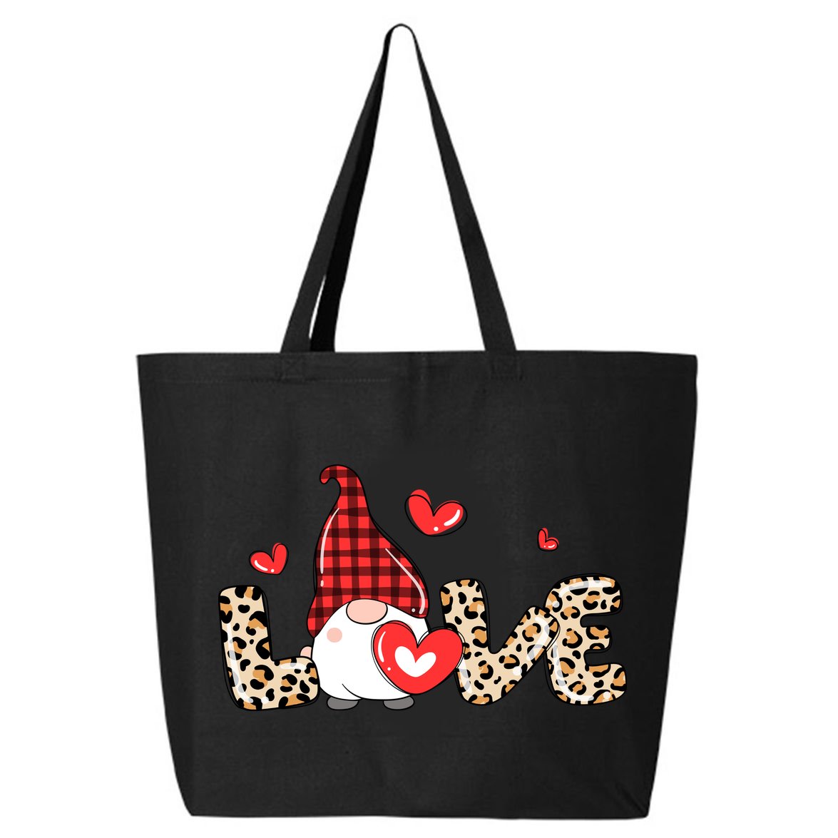 Love Gnome Valentines Day 25L Jumbo Tote