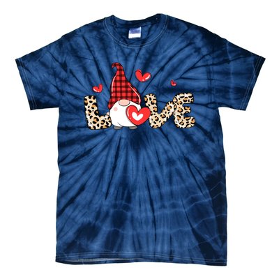 Love Gnome Valentines Day Tie-Dye T-Shirt