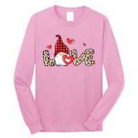 Love Gnome Valentines Day Long Sleeve Shirt