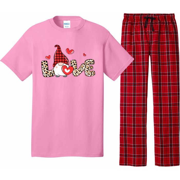 Love Gnome Valentines Day Pajama Set