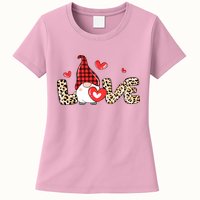 Love Gnome Valentines Day Womens T-Shirt