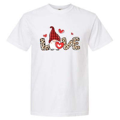 Love Gnome Valentines Day Garment-Dyed Heavyweight T-Shirt