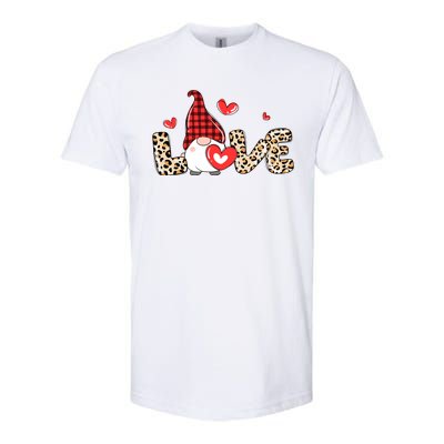 Love Gnome Valentines Day Softstyle CVC T-Shirt