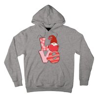 Love Gnome Valentines Day Cute Gift Hoodie