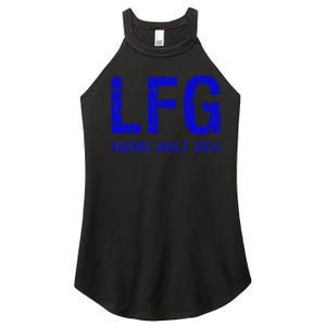 LetS Go! Vote Harris Walz 2024 Election Women's Perfect Tri Rocker Tank