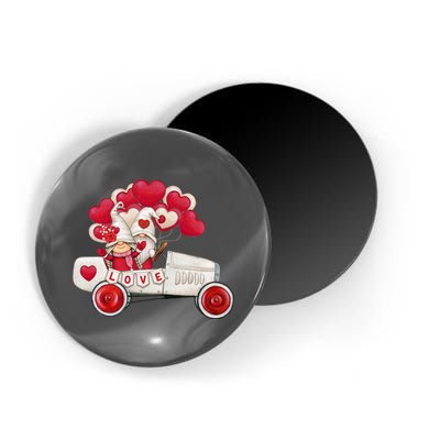 Love Gnome Valentines Day Heart Magnet