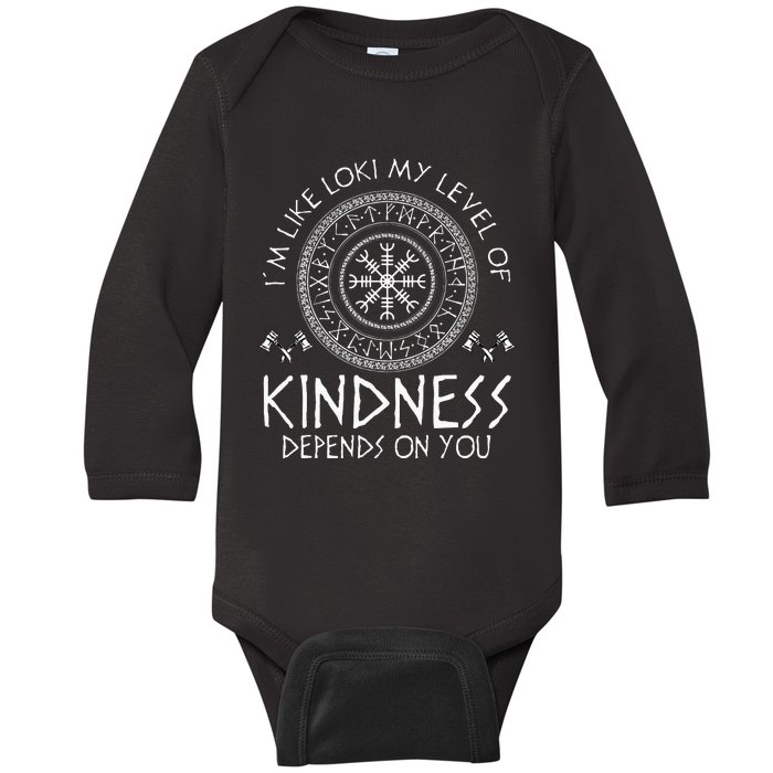 Loki God Viking Norse Mythology Baby Long Sleeve Bodysuit