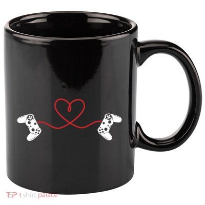 Love Gaming Video Game Players Gamer Cool Gift 11oz C Handle Ceramic Mug
