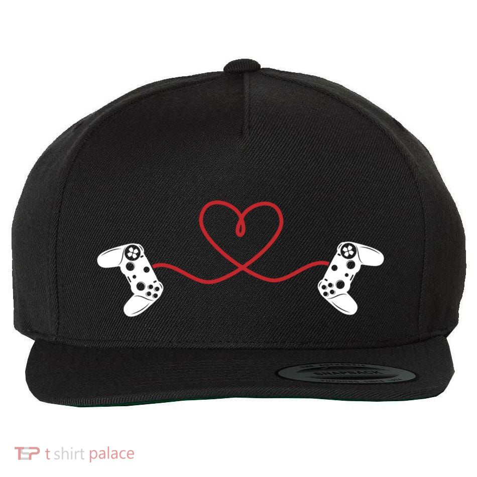 Love Gaming Video Game Players Gamer Cool Gift Wool Snapback Cap