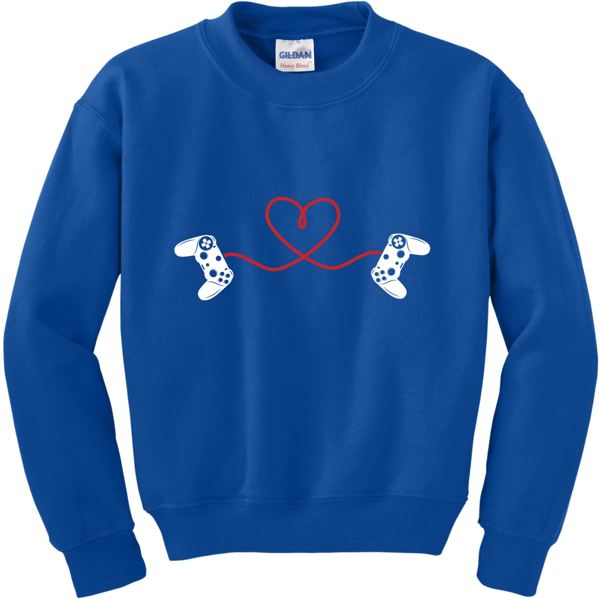 Love Gaming Video Game Players Gamer Cool Gift Kids Sweatshirt