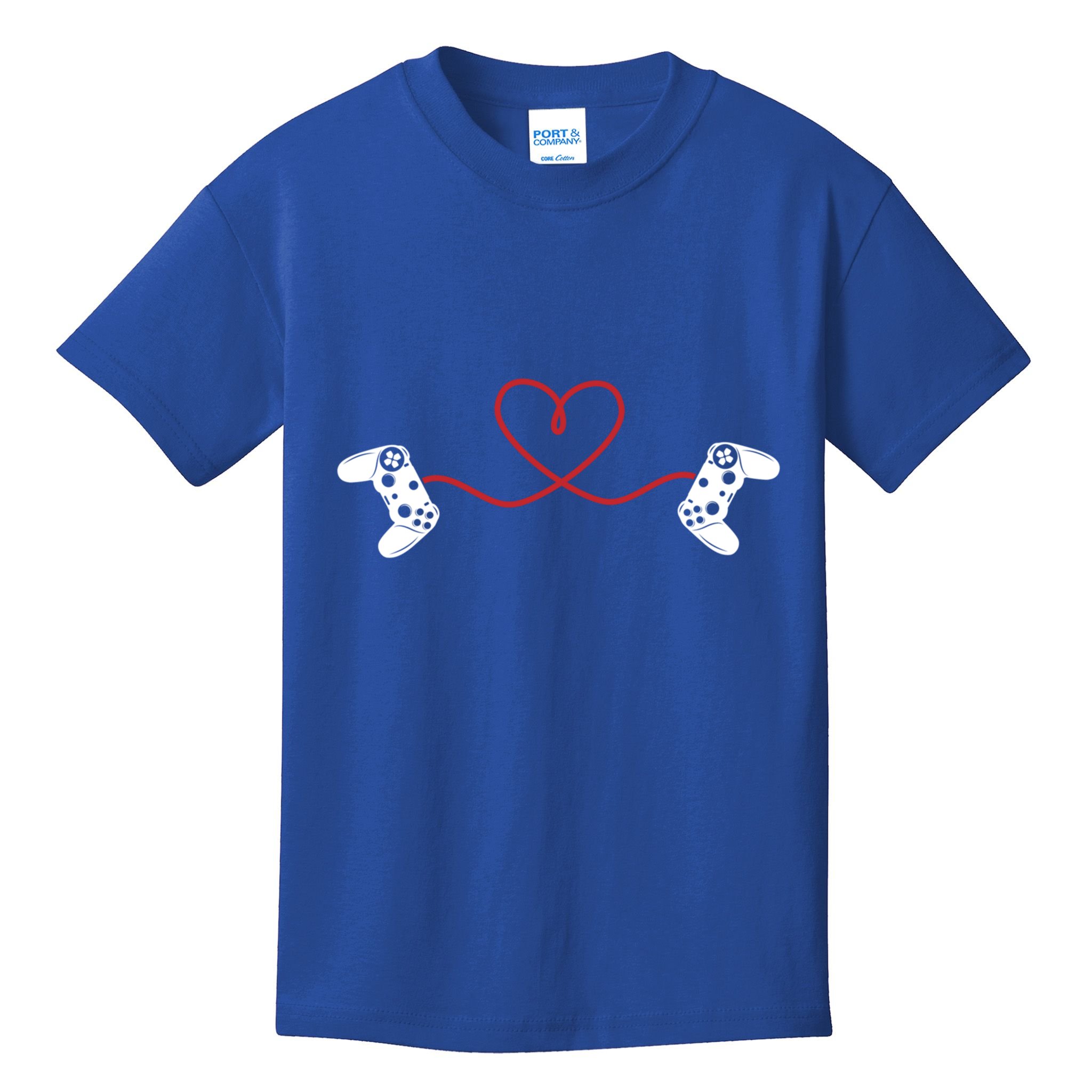 Love Gaming Video Game Players Gamer Cool Gift Kids T-Shirt