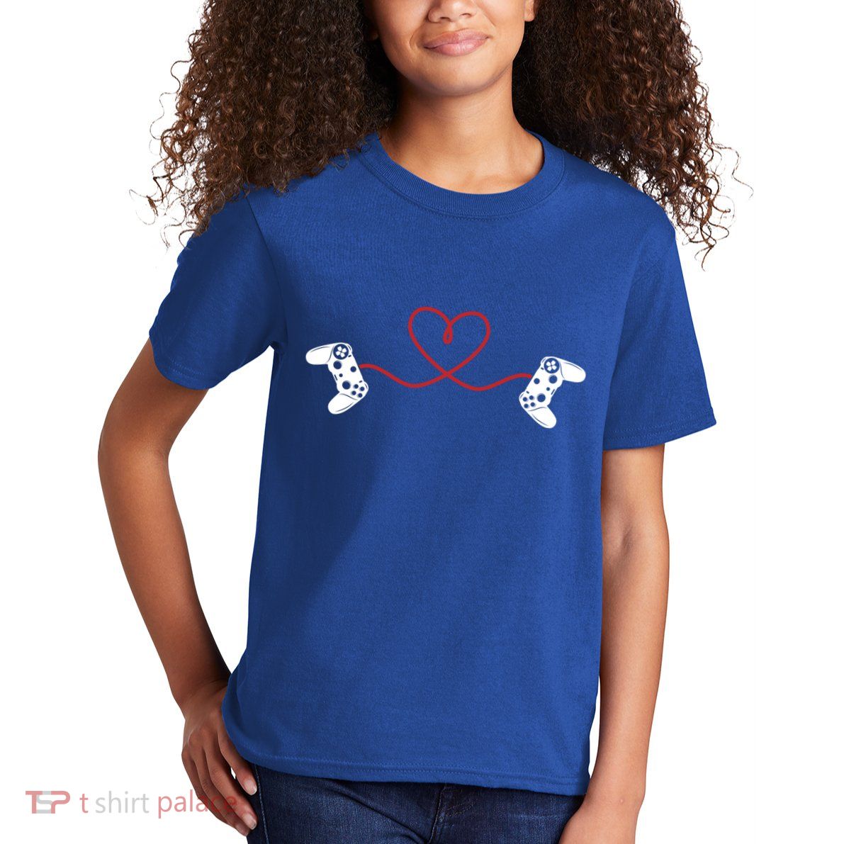 Love Gaming Video Game Players Gamer Cool Gift Kids T-Shirt