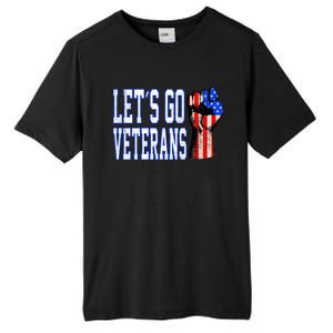 Let´s Go Veterans America Patriotic Veterans Day Meaningful Gift Tall Fusion ChromaSoft Performance T-Shirt