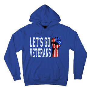 Let´s Go Veterans America Patriotic Veterans Day Meaningful Gift Hoodie