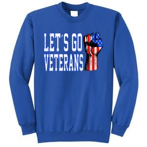 Let´s Go Veterans America Patriotic Veterans Day Meaningful Gift Sweatshirt