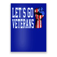 Let´s Go Veterans America Patriotic Veterans Day Meaningful Gift Poster