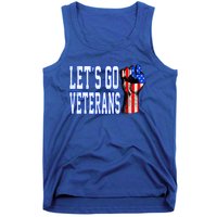 Let´s Go Veterans America Patriotic Veterans Day Meaningful Gift Tank Top