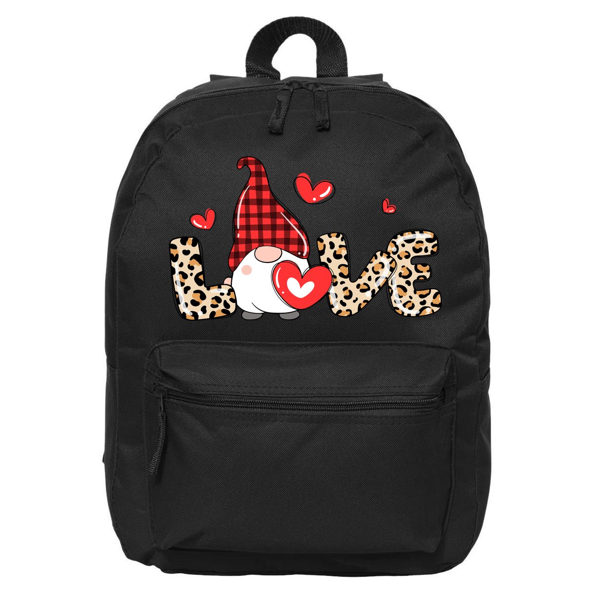 Love Gnome Valentine Heart 16 in Basic Backpack