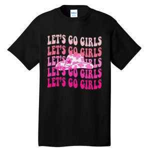 LetS Go Western Cowgirl Tall T-Shirt