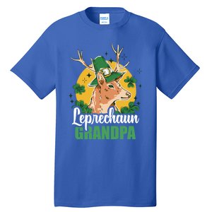 Leprechaun Grandpa With A Deer For St Patrick's Day Gift Tall T-Shirt