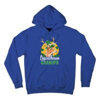 Leprechaun Grandpa With A Deer For St Patrick's Day Gift Tall Hoodie