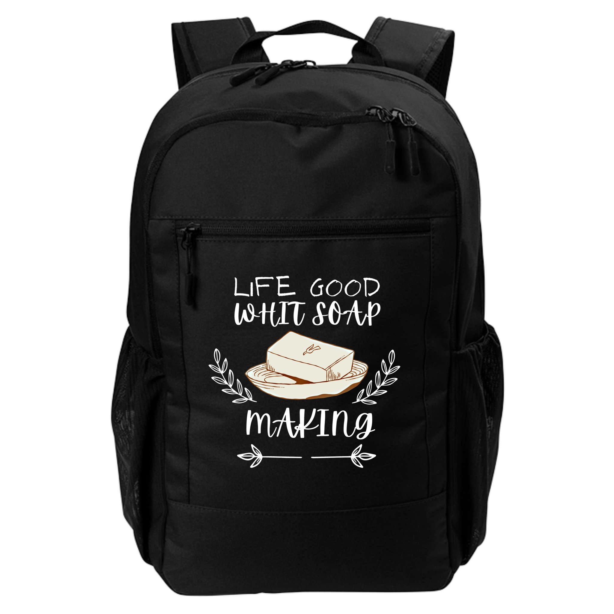 Life Good With Soap Making Vintage Soap Maker Gift Backpack