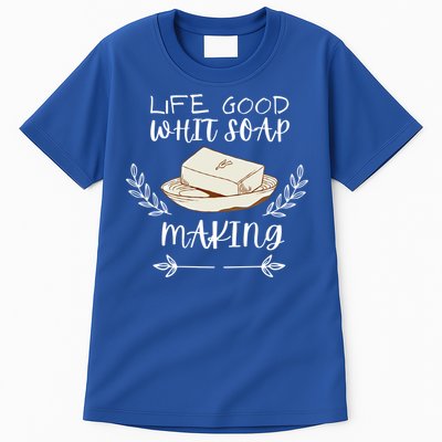 Life Good With Soap Making Vintage Soap Maker Gift Tall T-Shirt