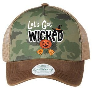 Lets Get Wicked Halloween Spooky Legacy Tie Dye Trucker Hat