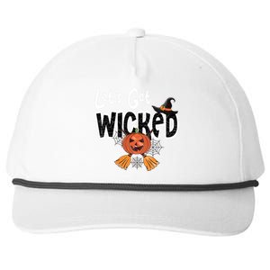 Lets Get Wicked Halloween Spooky Snapback Five-Panel Rope Hat