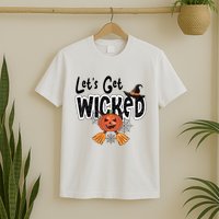 Lets Get Wicked Halloween Spooky T-Shirt