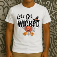 Lets Get Wicked Halloween Spooky T-Shirt