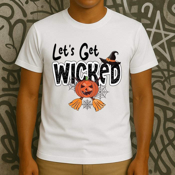 Lets Get Wicked Halloween Spooky T-Shirt