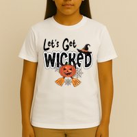 Lets Get Wicked Halloween Spooky T-Shirt