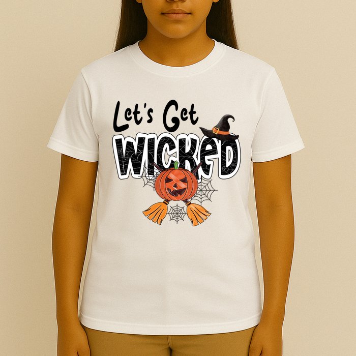 Lets Get Wicked Halloween Spooky T-Shirt