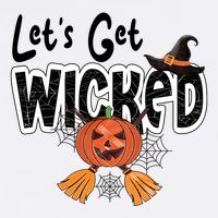 Lets Get Wicked Halloween Spooky Tall T-Shirt