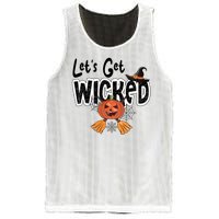 Lets Get Wicked Halloween Spooky Mesh Reversible Basketball Jersey Tank