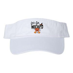 Lets Get Wicked Halloween Spooky Valucap Bio-Washed Visor