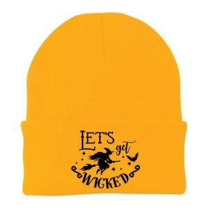 Lets Get Wicked Halloween Witch Funny Knit Cap Winter Beanie