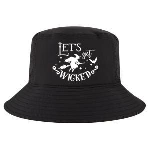 Lets Get Wicked Halloween Witch Funny Cool Comfort Performance Bucket Hat