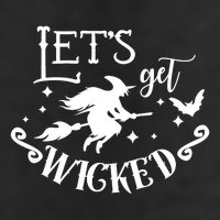 Lets Get Wicked Halloween Witch Funny Cool Comfort Performance Bucket Hat