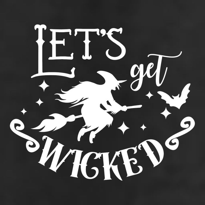 Lets Get Wicked Halloween Witch Funny Cool Comfort Performance Bucket Hat
